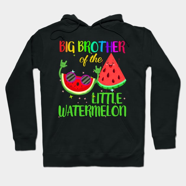 Birthday big brother watermelon Hoodie by ChristianCrecenzio